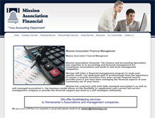 Tablet Screenshot of missionaf.com